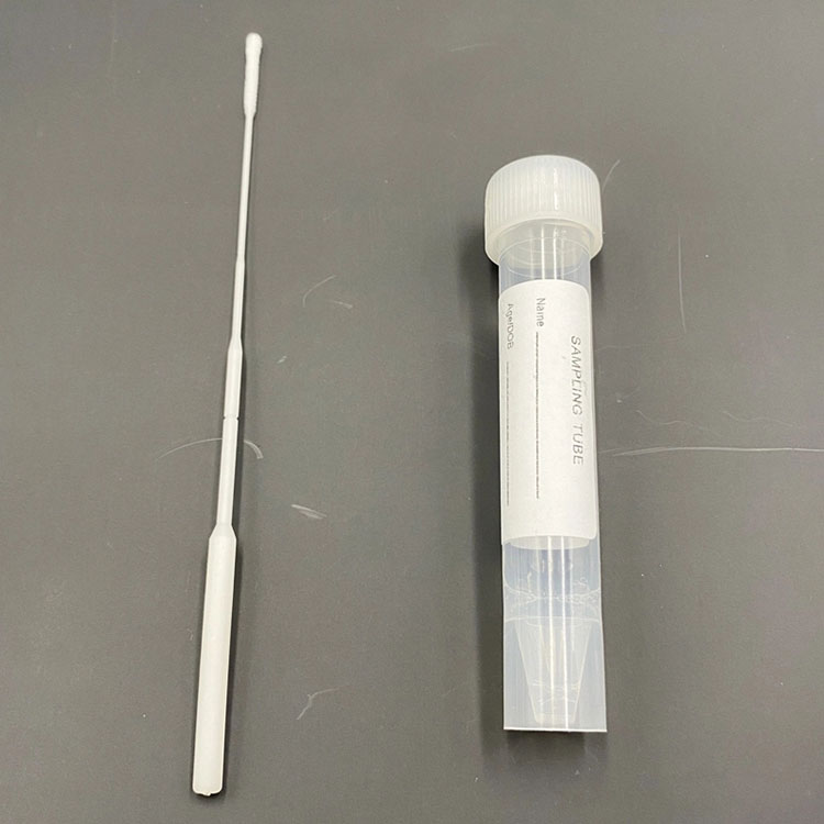 Колекция Флокиран тампон за тестване на нос